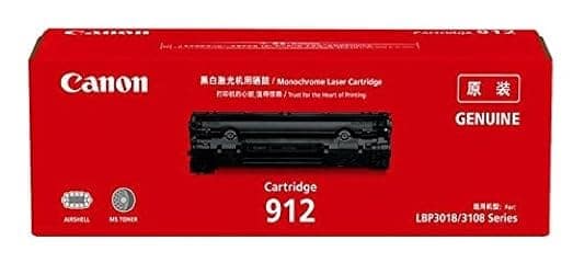 Canon CRG 912 Laser Toner Cartridge view 3