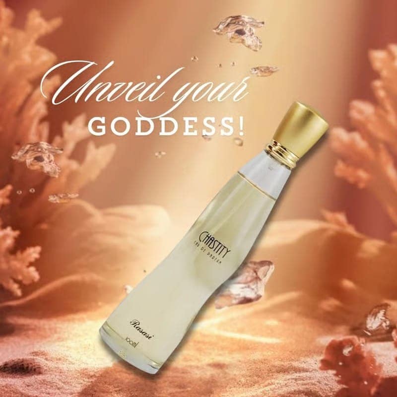 Rasasi Chastity Eau De Parfum for Women - Long Lasting Premium Perfume - 100ml view 3