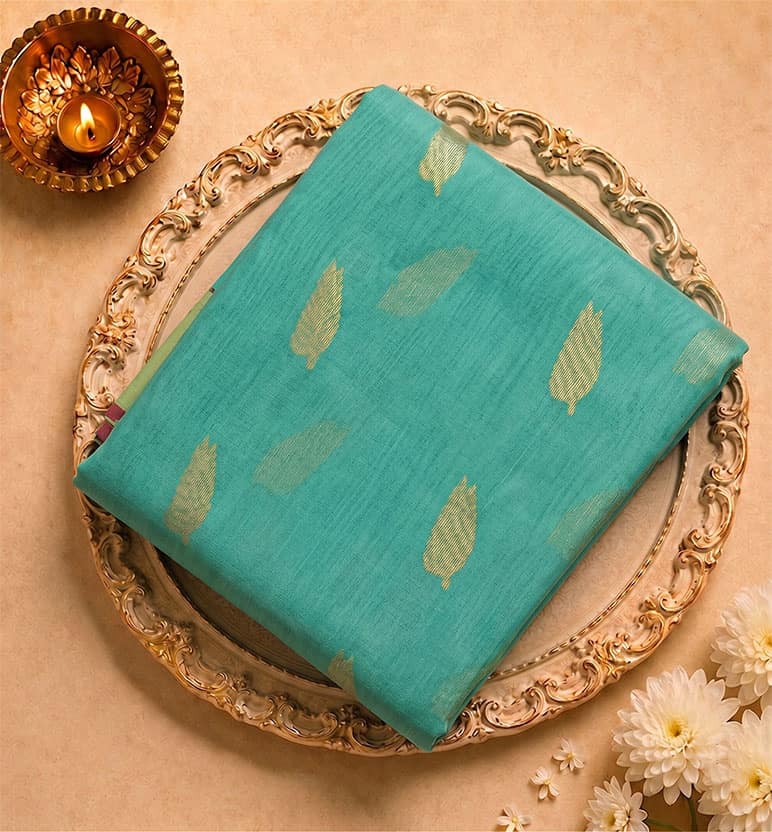 Handloom Chanderi Silk Cotton Saree