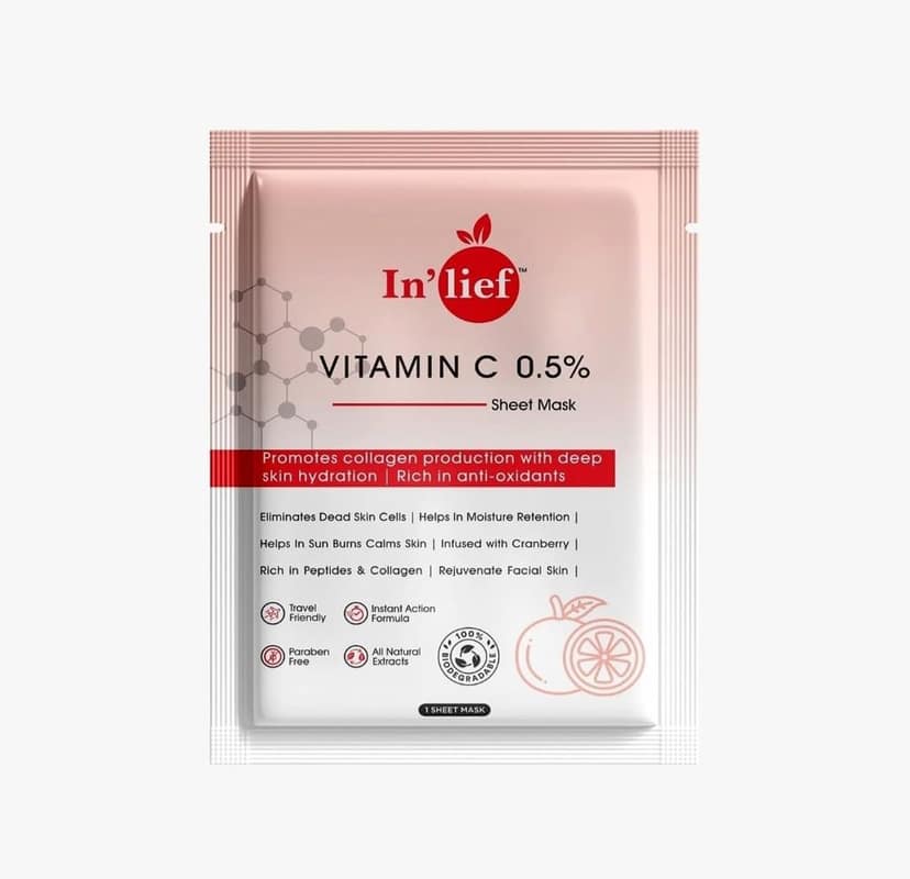DHRUVINSRI Salicylic Acid 1% Clarifying & Pore-Refining Facial Sheet Mask – Acne Control, Skin Tone Balancing & Firmness Boosting Mask with Blueberry Extract - 1Pcs