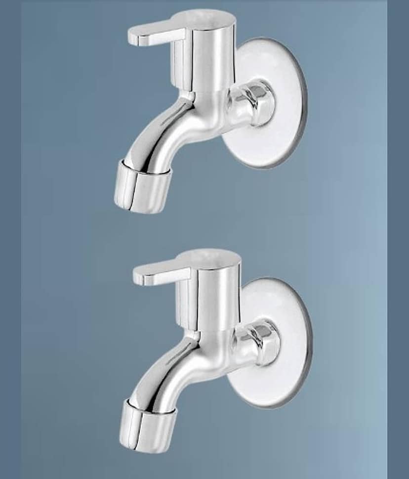 Bathfax Steel Bathroom Tap (Bib Cock)