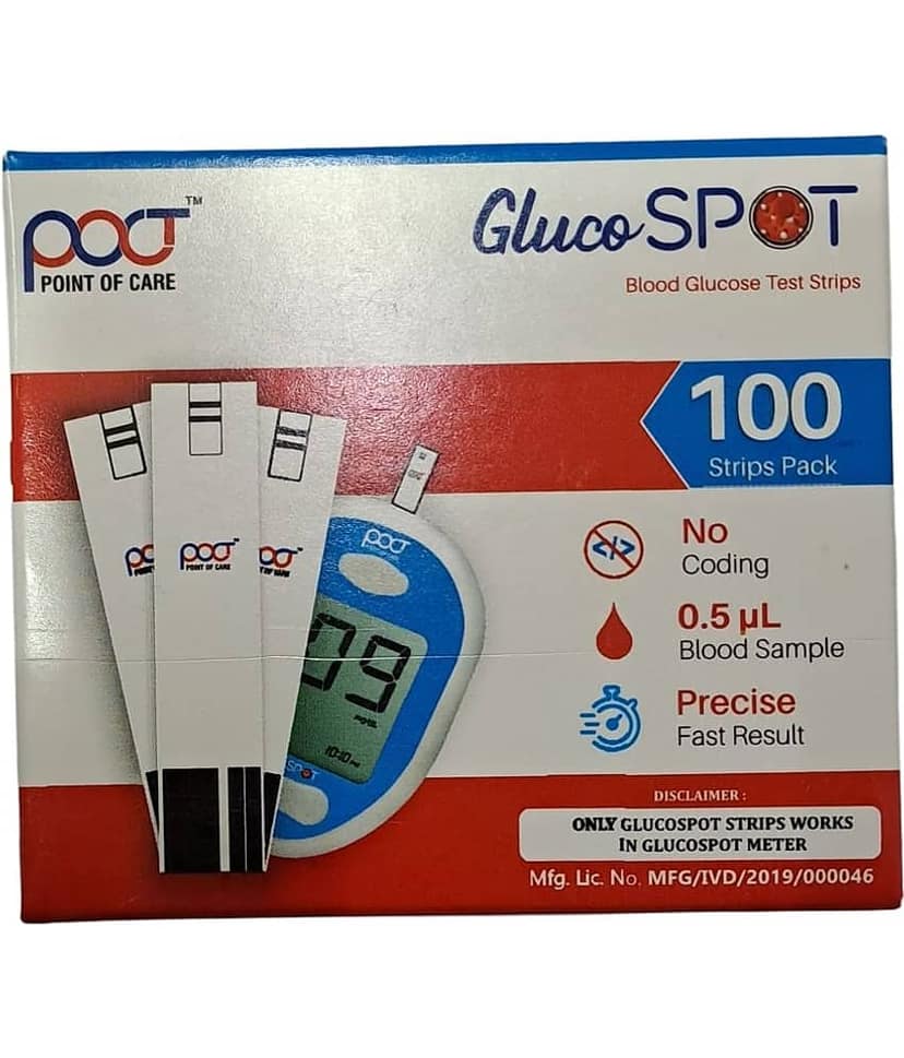 POCTglucoSPOT 100 Test Strips