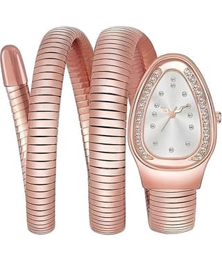 Svats Rose Gold Stainless Steel Analog Womens Watch