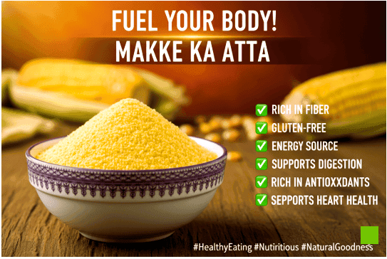 FPO Kisan Naturals Pure Makka Atta | Everyday Maize Flour view 3