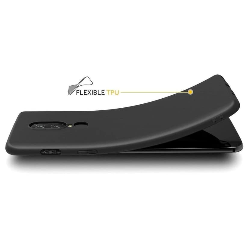 Faircost Back Cover for Oneplus 6T (Silicone | Black) view 5
