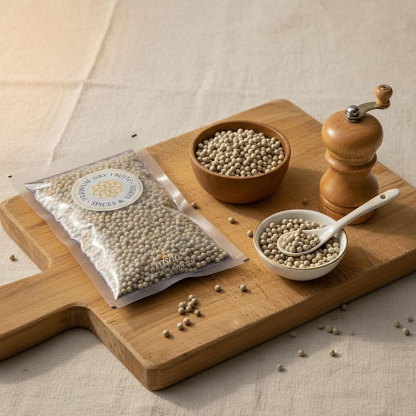 Rasda White Pepper Whole - 100g view 3