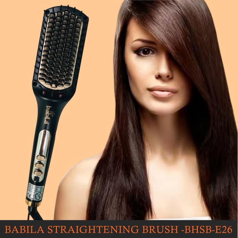 Babila Hair Straightening Brush-BHSB-26 view 4