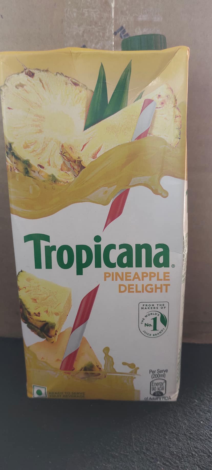 Tropicana Delight Fruit Juice - Pineapple, 1 L 1
