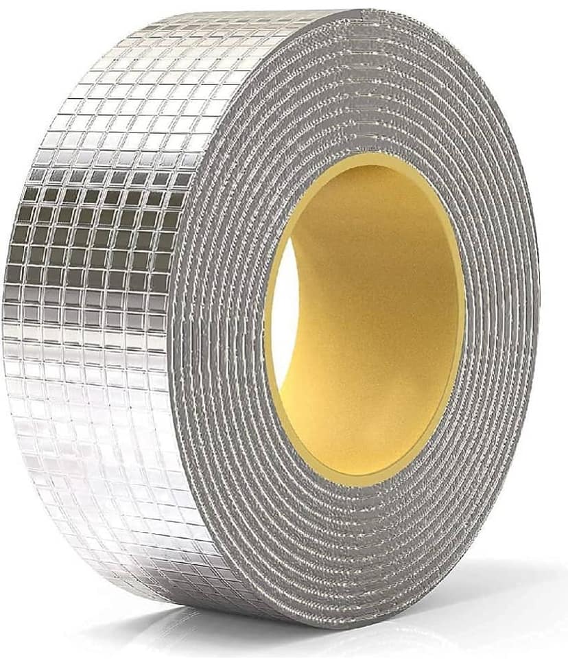 Leakage Repair Waterproof Tape for Pipe Leakage Roof Water Leakage Solution - Silver Single Sided Duct Tape ( Pack of 1 )