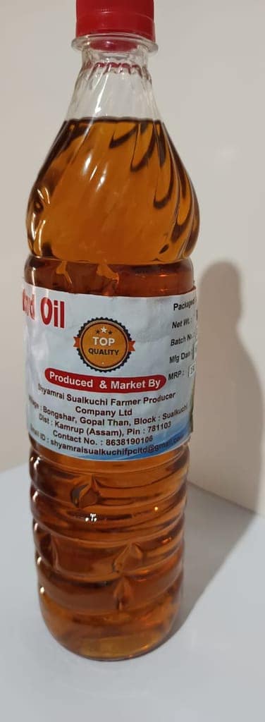 Sudh Pakritik Mustard Oil - 1L view 3