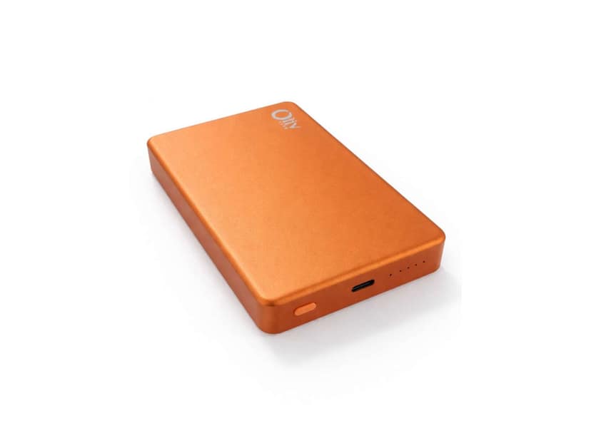 OlivLife 10000 mAh Wireless Power Bank (20 W, Fast Charging) - Orange