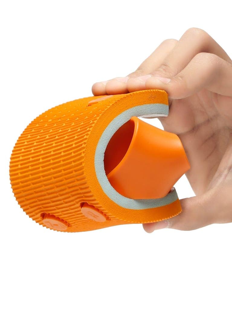 Premium Jeep Jellies Flip-flops for Kids - Orange (Unisex) view 6