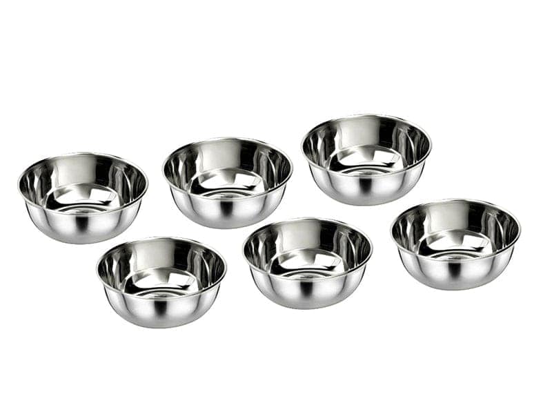 Stainless Steel Katori/ Vatti /Bowl Set 6Pcs view 2