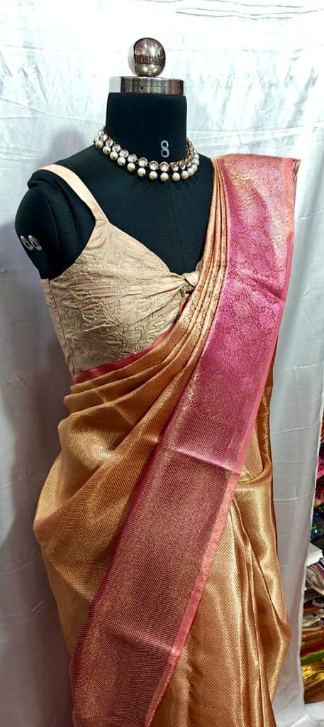 Jyotika Tissue Saree view 2