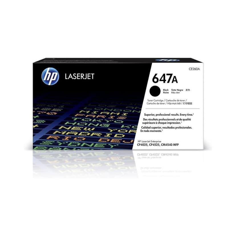 HP 647A Black Original LaserJet Toner Cartridge (CE260A) view 2