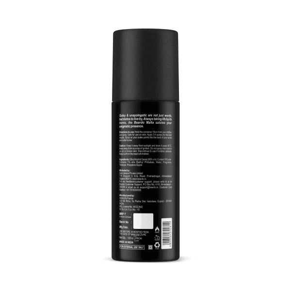 Beardo Mafia Body Spray 120 Ml 1 Pack view 2