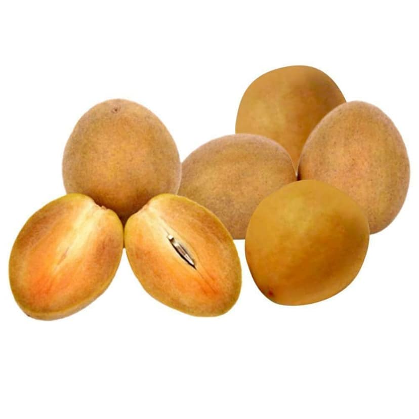Chikoo (Semi -Ripe) 6 Pcs