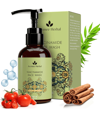 Avimee Herbal Niacinamide Face Wash For Daily Skin Clarity & Smooth Texture 100ml (Pack of 1)