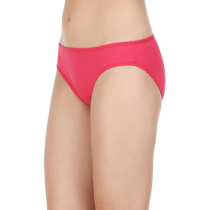 Bodycare women's combed cotton assorted Bikini Panty Pack of 3 ( 1440C ) view 4