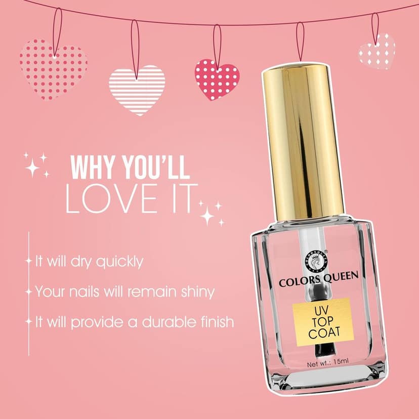 Colors Queen Nail Care (UV Top Coat) view 6