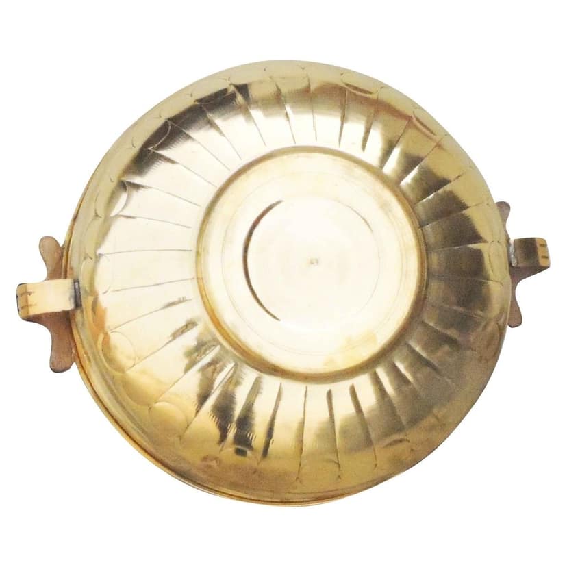Brass Decorative Urli ? Elegant Metal Decor, Diameter : 18 Inch (FMAS574 E) view 4