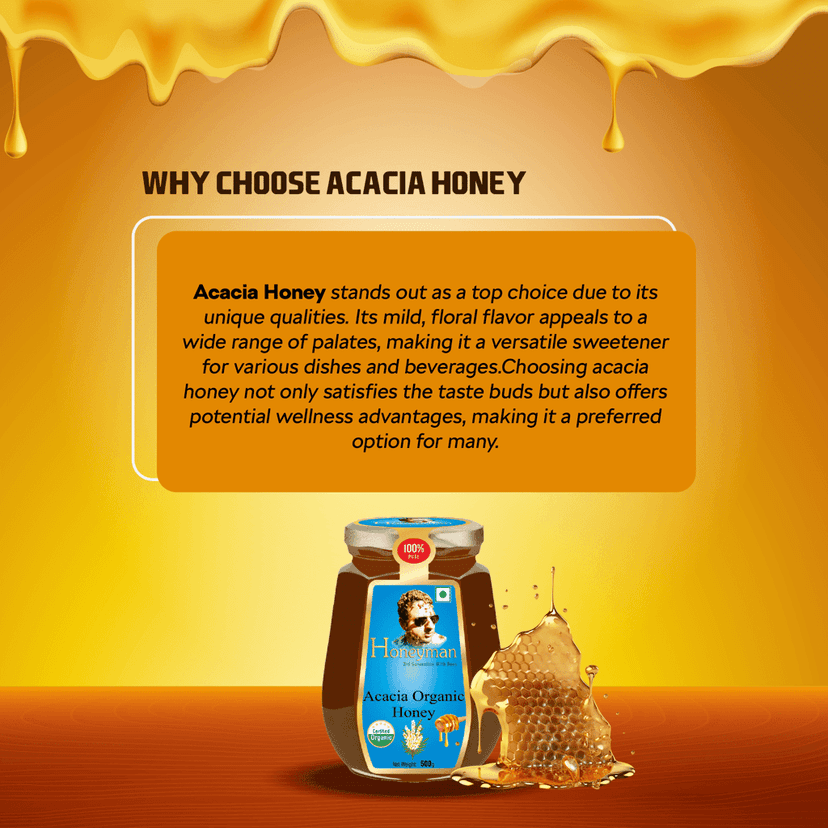 Honeyman Acacia Organic Honey view 8