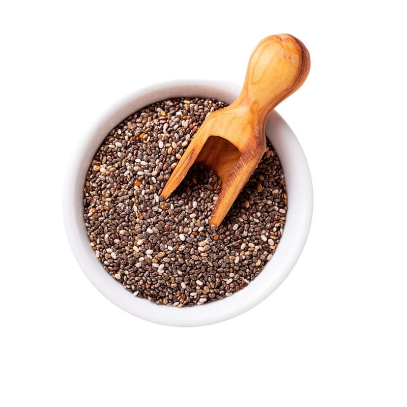 Ambrosia Raw Unroasted Chia Seeds Pouch 250g | Chia Seed for Weight Loss Omega 3| Fibre (Pack of 1) view 6