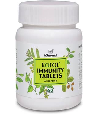 Kofol Immunity Tablets With Goodness Of Giloy Haldi Pippali Shunti For Immunity 60 Tabs (Pack Of 1)