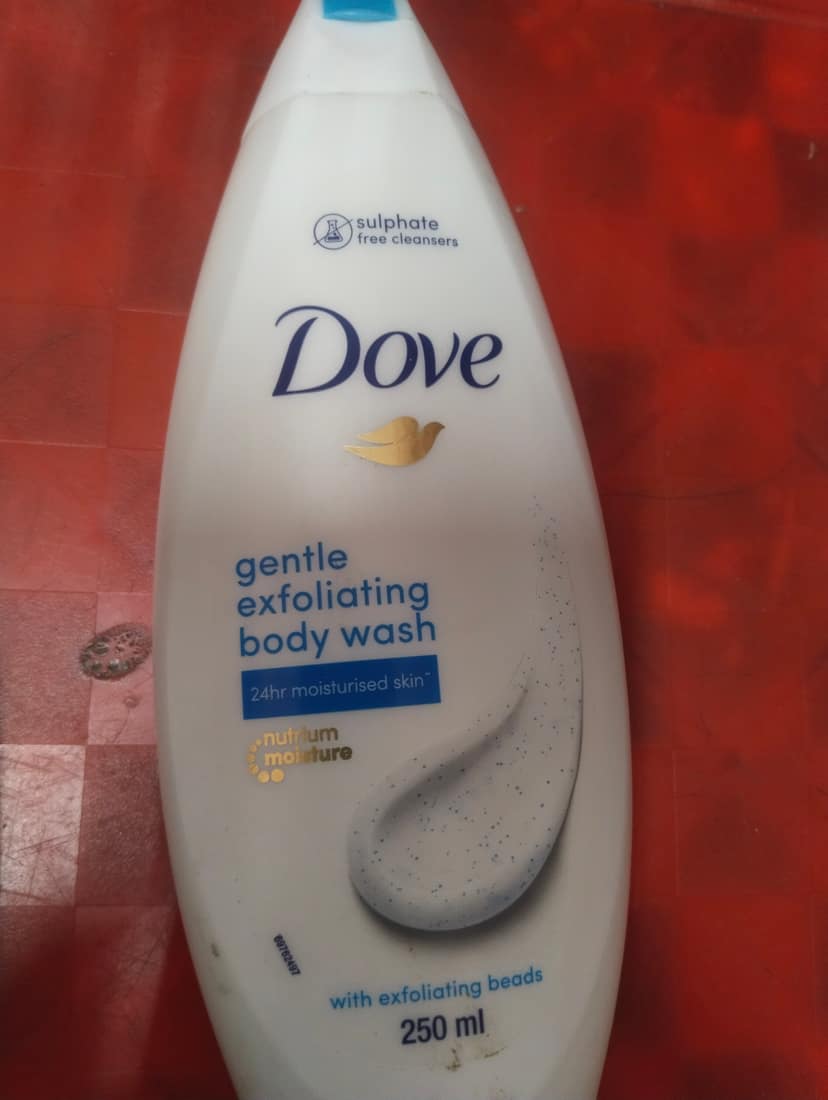 Dove Gentle Exfoliating Body wash