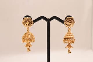 Traditional Indian Jhumka Earrings