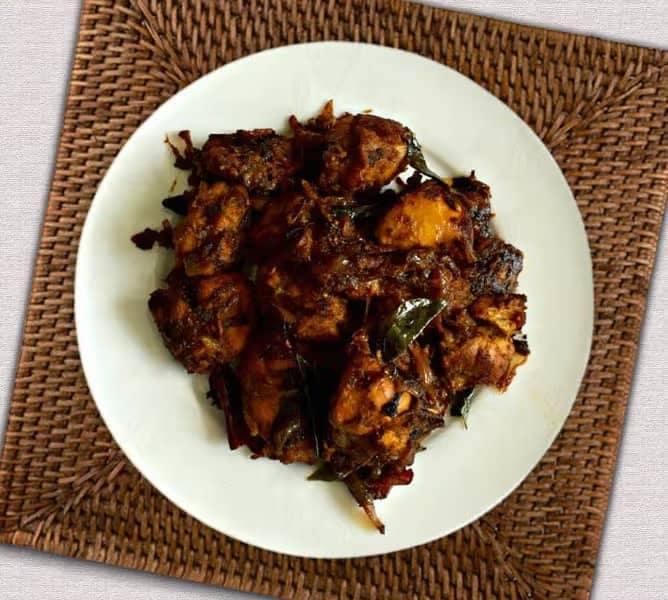 Pepper chicken milagu kozhi varuval