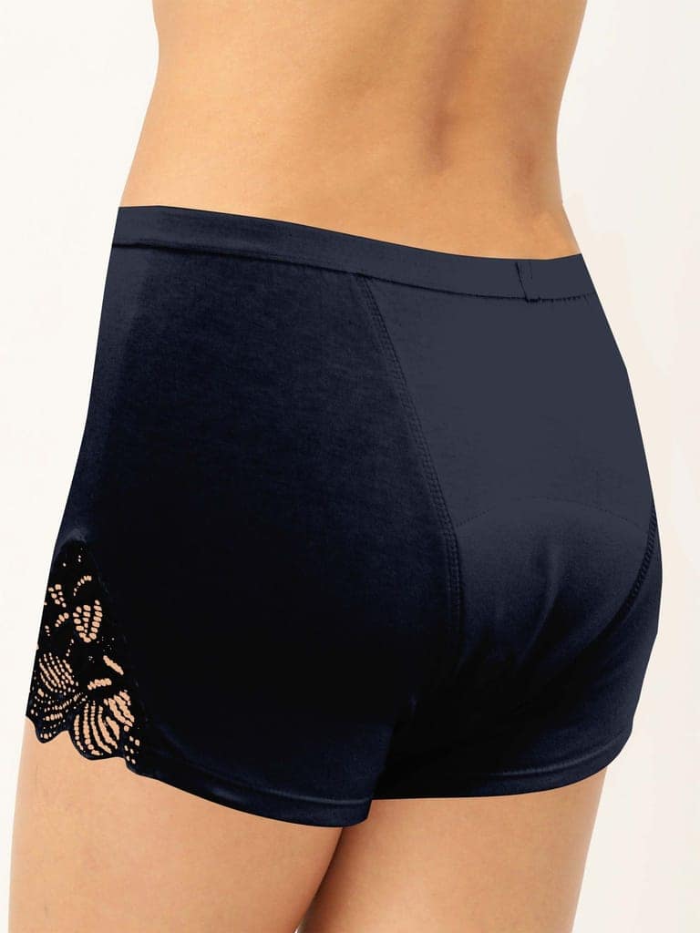 Women Boyshorts Lenzing Modal A Lace Period Underwear view 6
