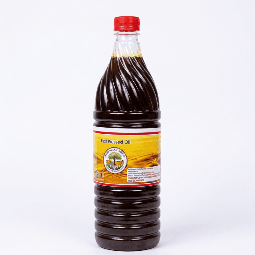 Satvik Pure Kacchi Ghani Mustard Oil view 2