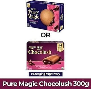 BRITANNIA PURE MAGIC CHOCOLUSH COOKIES 300G