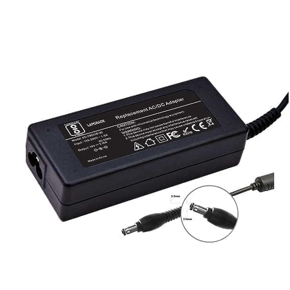 Laptop Adapter 65W 19V/3.16A For Samsung laptops (Pin Size 5.5*3.0mm) - Compatible view 2
