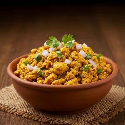 Egg bhurji masala