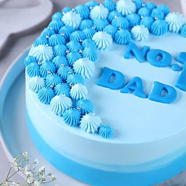 Dad No.1 Cake Half Kg view 2