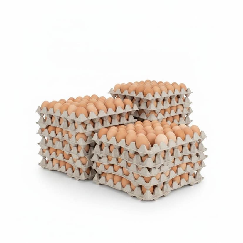 Farm Fresh Eggs - 100 gm - One tray of eggs view 2