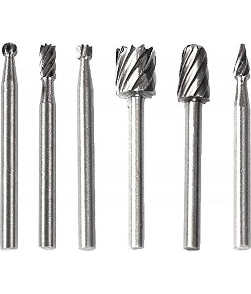 SHB Rushed Promotion Tungsten Carbide Twist Drill Bit 6pc Woodworking Tools Drill Hss Bit Set Wood Carving Burr for Glass Bits