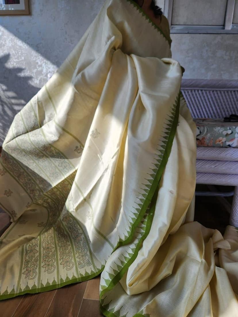 Mulberry Silk Moinrangphee Saree