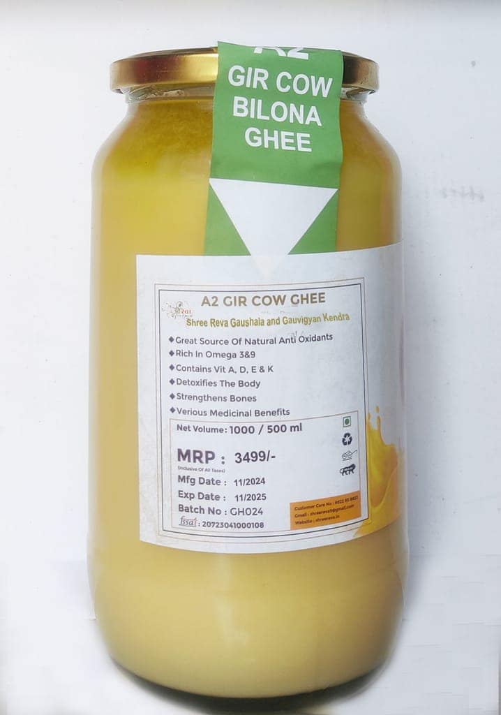 Gir Cow's A2 Ghee 500ml view 4