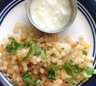 Sabudana Khichdi Dahi