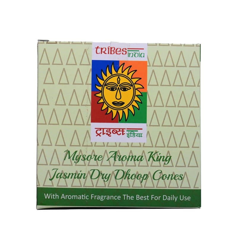 Mysore Jasmine Dhoop Cones (100 Grams) (1TGADCTKA04009_Jasmine) view 2