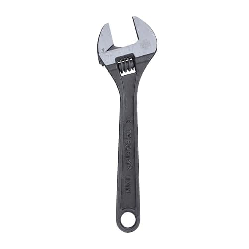 Taparia 1171-8, 8-Inch (205 mm) Adjustable Spanner - Forged Chrome Vanadium Steel with Precision Jaws and Insulated Grip, 26mm Jaw Opening for Tightening, Loosening, and Plumbing - Professional Tool for Mechanics, Electricians, and DIY Repairs view 2