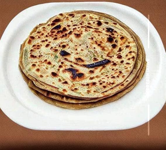 Coconut paratha