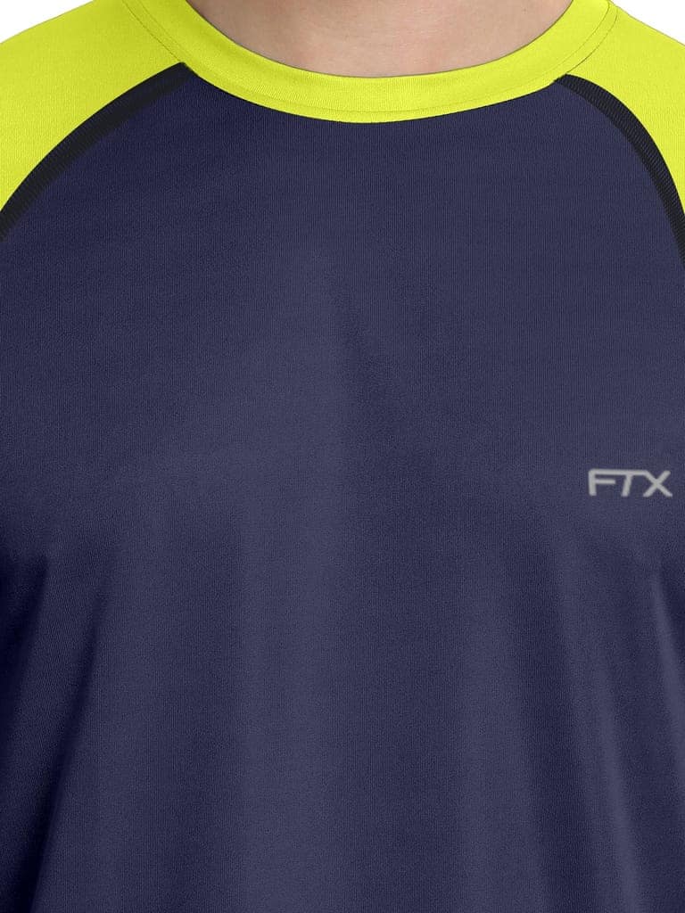 FTX Men Drifit Colorblock Half Sleeve Tshirt view 3