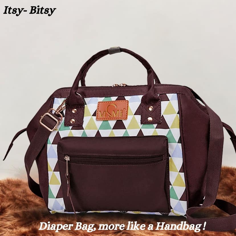 VISMIINTREND Diaper Bags for Mom | Travel Maternity Backpack Bags | Water Resistant | Premium Oxford Fabric | Gifts for Mom to Be | Baby Shower Gift view 5