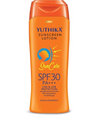 Yuthika Sunscreen Lotion SPF 30 PA+++ with UVA & UVB Protection, Sun Protection Cream for Women & Men - 300ml
