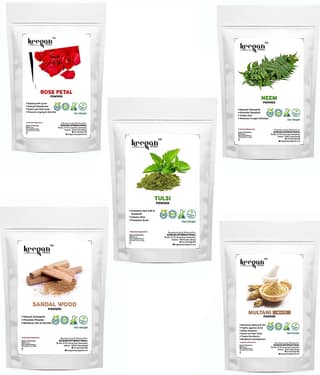 Keegan - Skin Brightening Facial Kit For All Skin Type ( Pack of 5 )