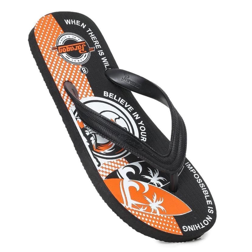 Paragon Men's Orange Flip Flops (K3720G-ORG ) UK: 10 view 5